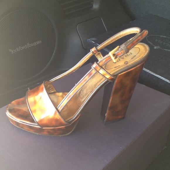 Tortoise shell 💯% Prada shoes from @ Nordstrom's