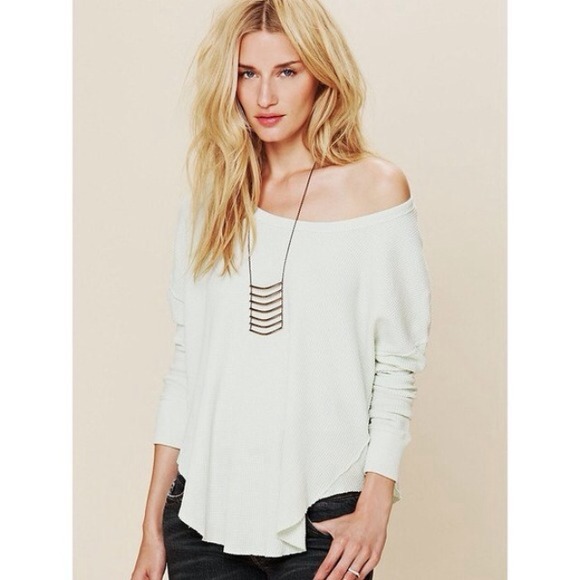 Free People mint thermal