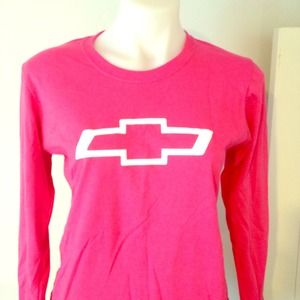 Pink Chevy/Chevrolet ladies official tee