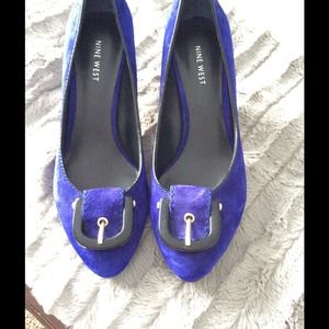 Nine West Cobalt Blue Dress Heels