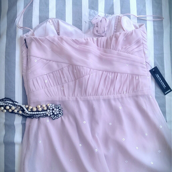 NWT 🍧 Pretty in Pink (& Silver) Dress - Picture 4 of 4