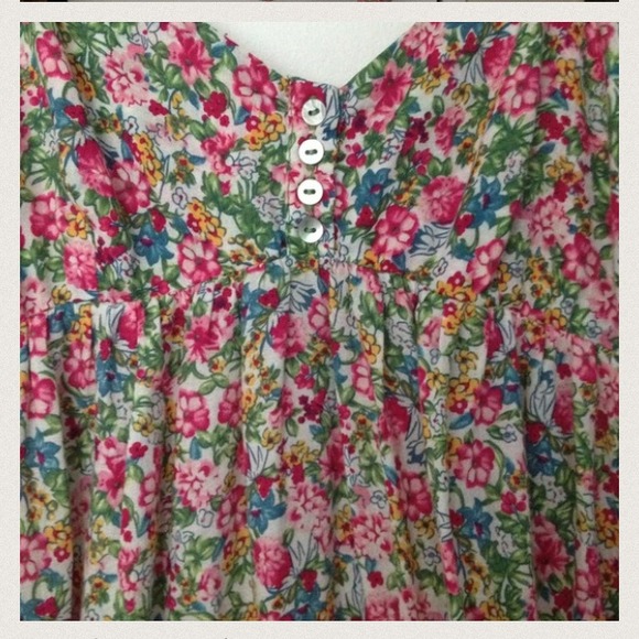 Zara floral maxi