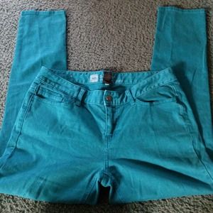 Turquoise Jeans