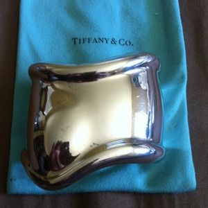 LOWEST Tiffany & Co. Large .925 silver cuff & bag