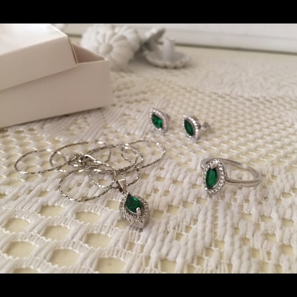 925 silver jewelry set