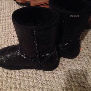 Sparkle bearpaw boots