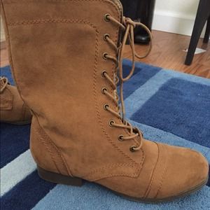 Tan boots