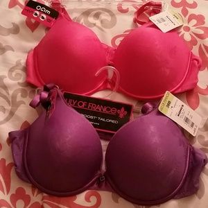 NWT push up Bra set