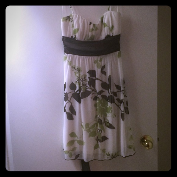 Floral Spaghetti Strap Dress - Picture 1 of 4