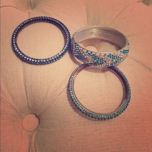 Rhinestone bracelets