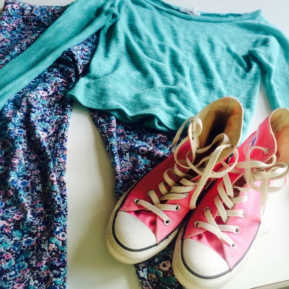 Converse All-Stars Pink High Tops