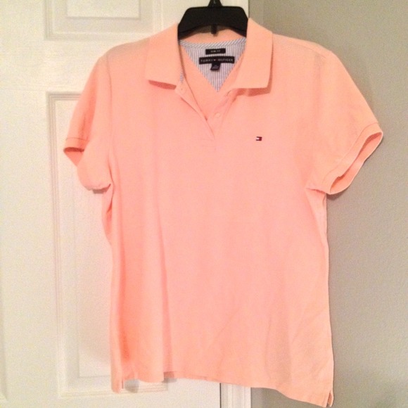 Slim Fit Light Pink Tommy Hilfiger Polo