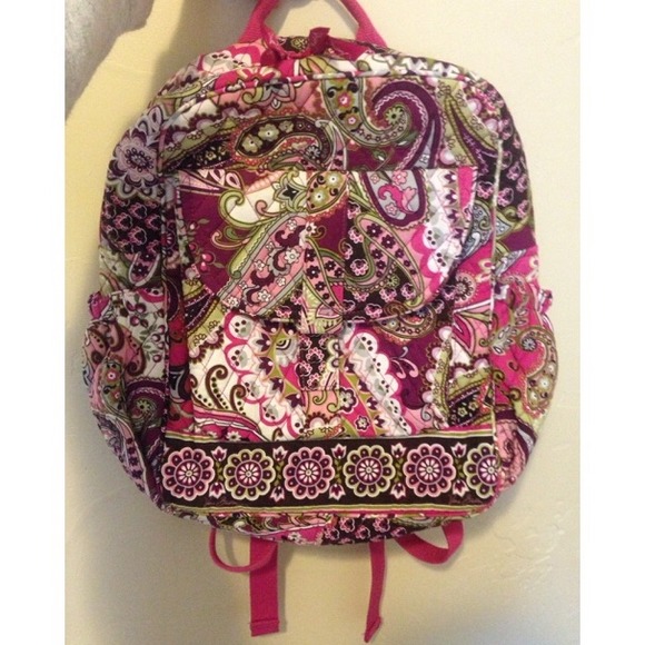 Vera Bradley backpack - Very Berry Paisley