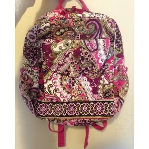 Vera Bradley backpack - Very Berry Paisley