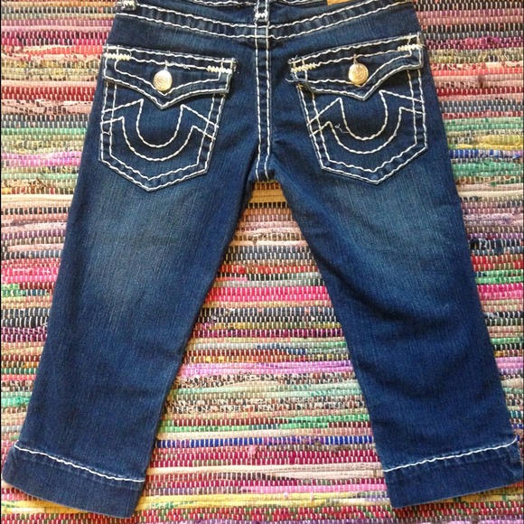 True Religion cropped jeans