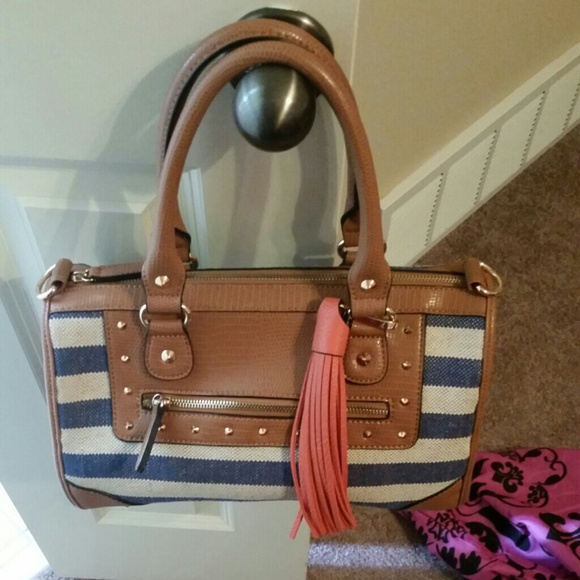 Cute stripes purse