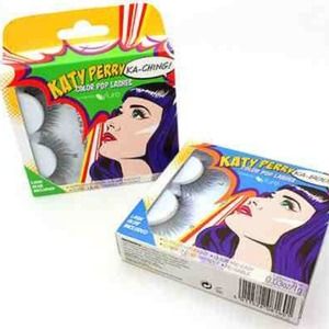 Katy Perry colored pop lashes