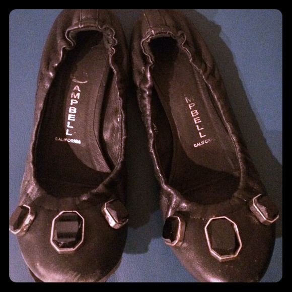 Jeffrey Campbell jeweled ballet flats NEED TLC!