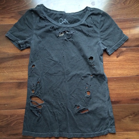 Chaser destroyed tee