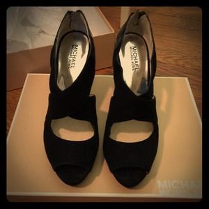 Classic Michael Kors Black Heels