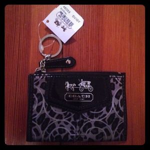 Coach card/coin purse