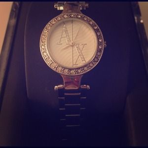 AX Armani Exchange Silver Watch