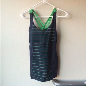 Lululemon energy tank. Navy and blue. Worn once