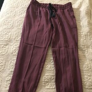 Loft parachute pants