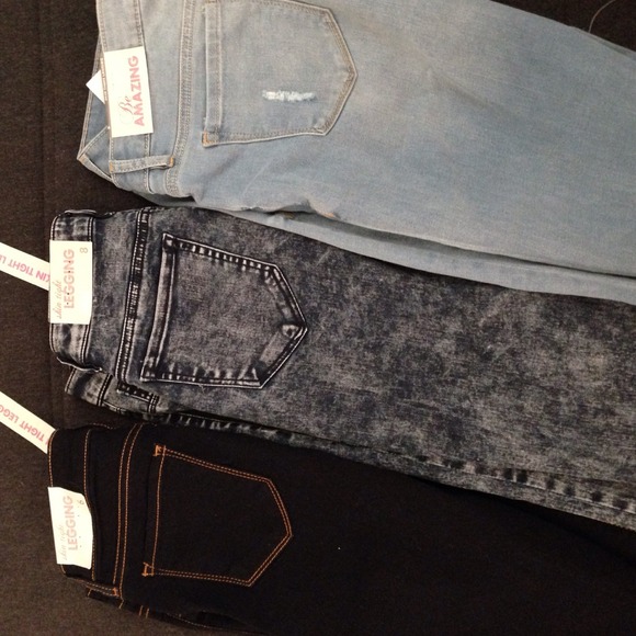 Will sell the last three listed jeans as a lot