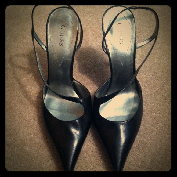 Guess black heels
