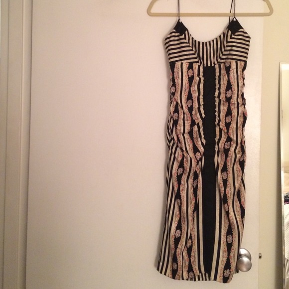 Nicole Miller Collection silk cocktail dress