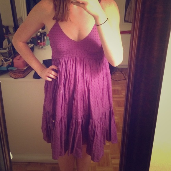 Purple Zara sundress