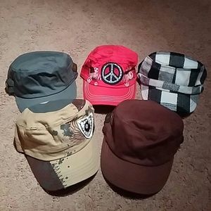 Bundled Military Hats
