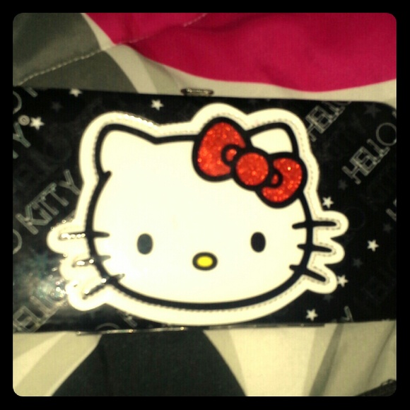 Hello kitty clutch wallet