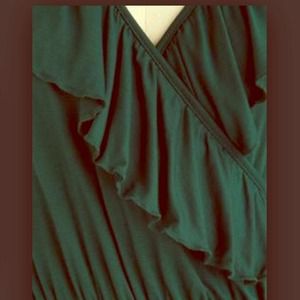Razor back green lovely dress👗👗👗