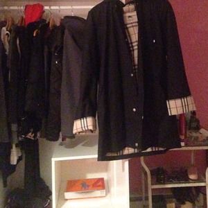 Burberry raincoat