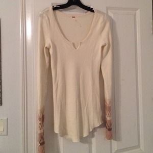 free people layering long sleeve tank