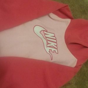 Pink nike jacket