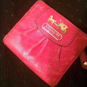**$ALE** Authentic Coach Mini wallet