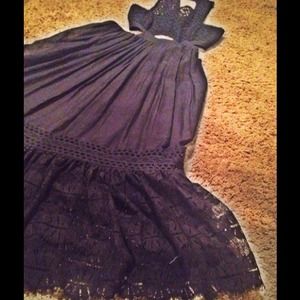 Tracy Reese Lace Cutout Maxi