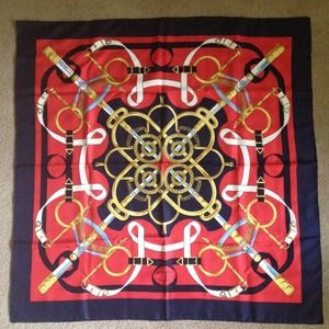 Hermes Silk Scarf