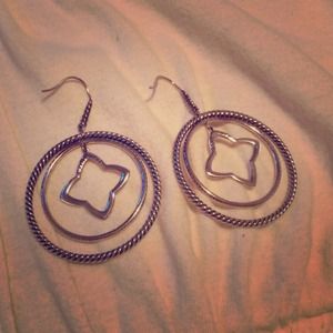 David Yurman hoop earrings