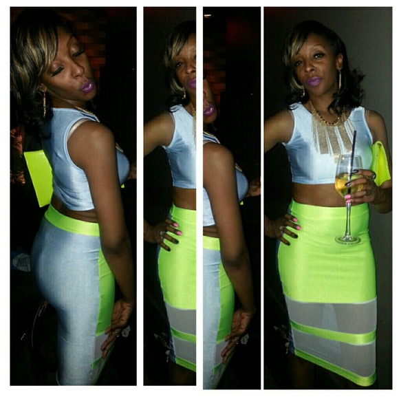 Two-piece skirt set