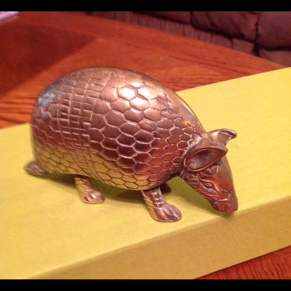 Brass armadillo