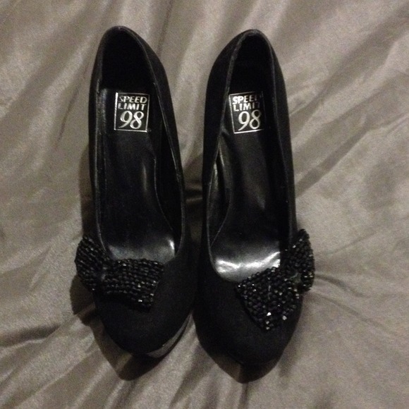 Black heels