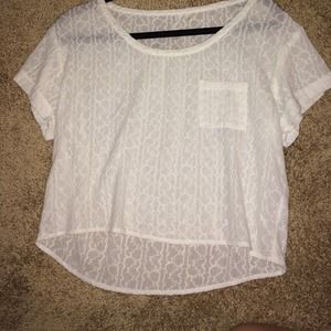 Frenchi white top, found at Nordstrom
