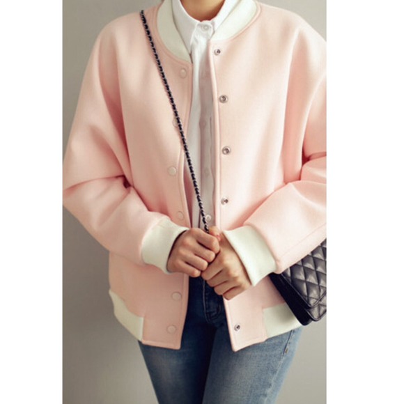 Pastel pink jacket