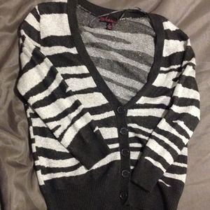 Stripped cardigan