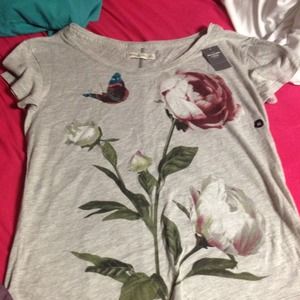 Printed tee shirt Abercrombie and Fitch