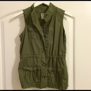 Old Navy Tops - Old Navy Green Military Vest Old Navy Tops - Old Navy Green Military Vest
